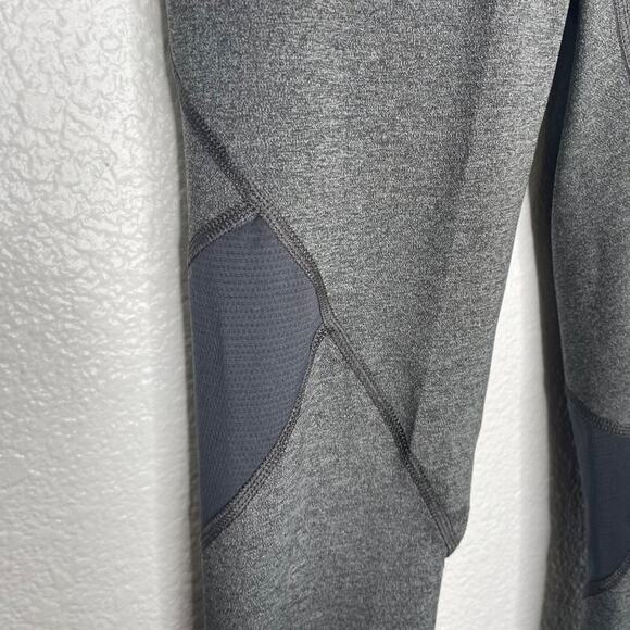 Adidas Womens Leggings Size S Light Gray Activewear Workout Pullover Gym Wear - Picture 10 of 12